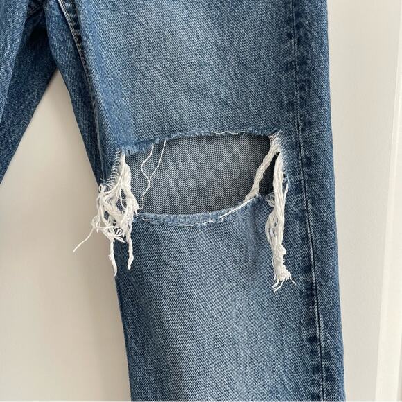 Topshop Editor Jean Medium Wash high waisted Size 24 - Picture 9 of 10